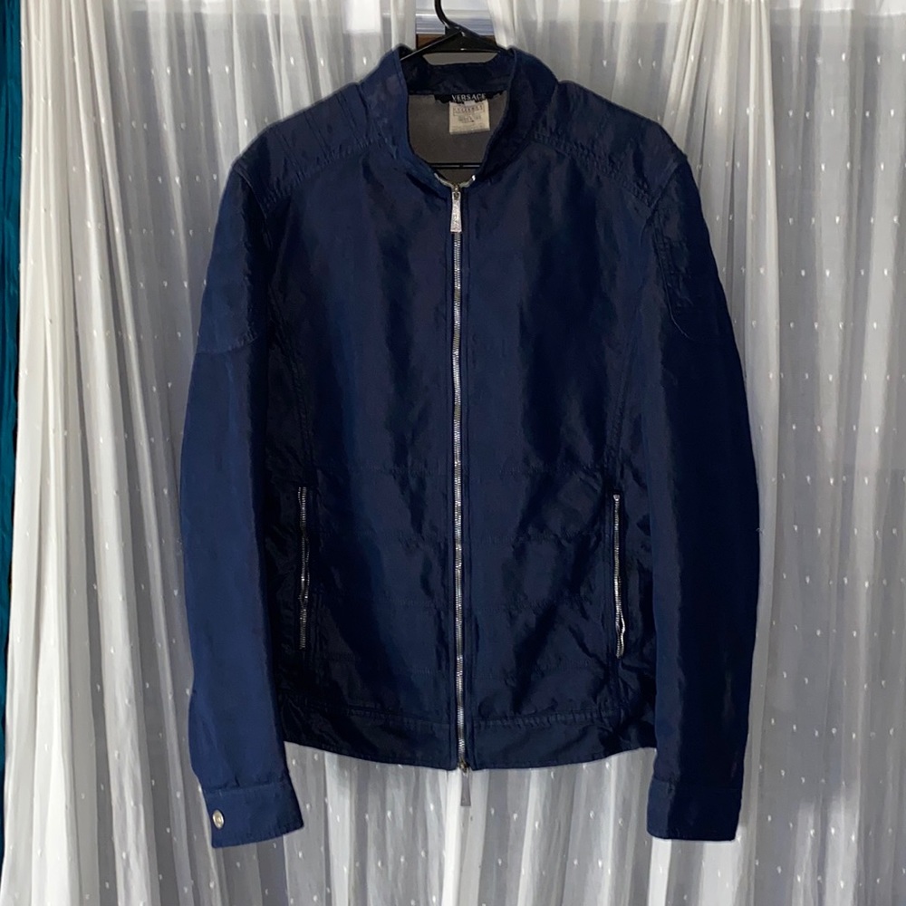 Versace Jean Couture blue jacket